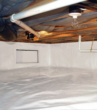 crawl space repair system in Lewistown
