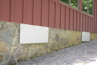 Airtight crawl space doors in Absarokee