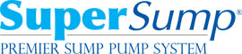 Logo for our SuperSump® Pump System, available in Laurel and other parts of Montana