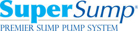 Logo for our SuperSump® Pump System, available in Laurel and other parts of Montana