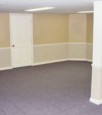 Plastic 20-mil vapor barrier for dirt basements, Shepherd, Montana installation