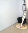 basement wall product and vapor barrier for Miles City wet basements